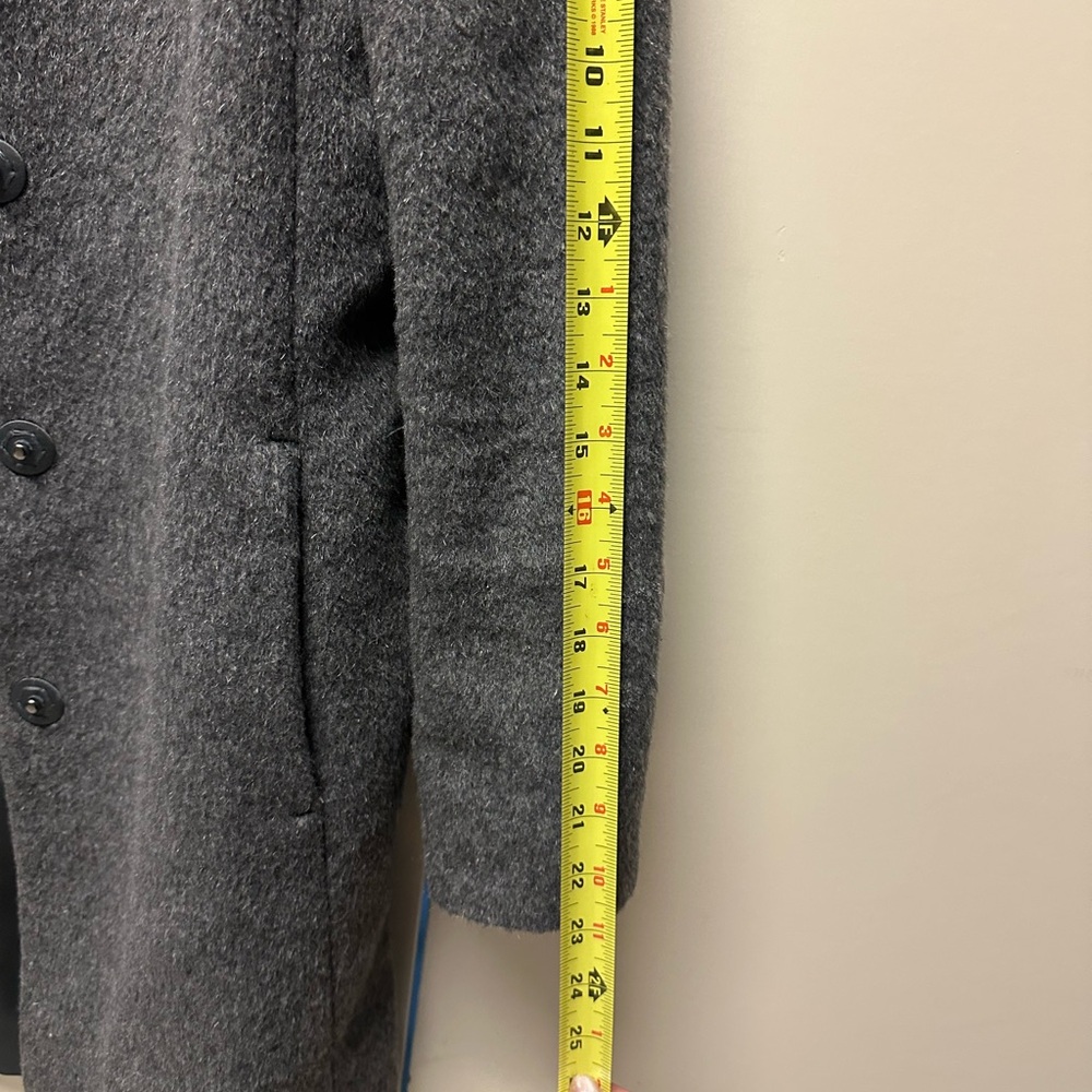Ralph Lauren Charcoal Wool Coat - Picture 7 of 7